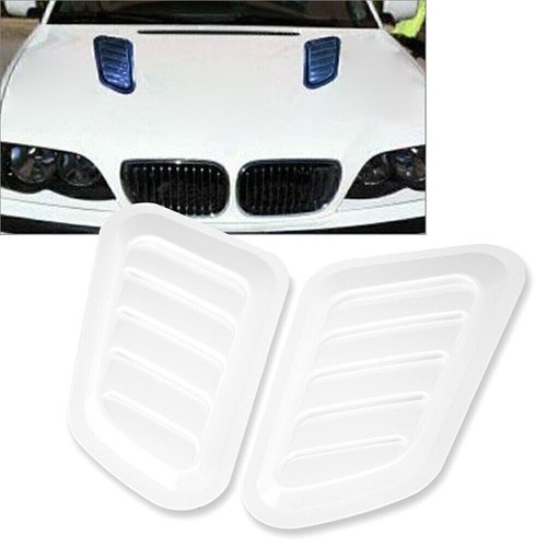 Weiß motorhaube lufthutze - weiß,