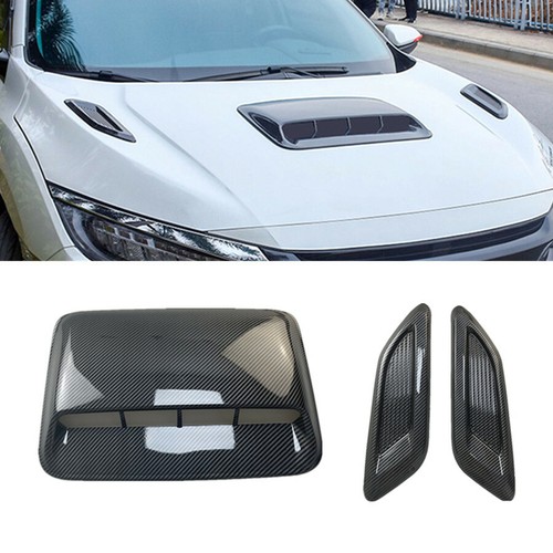Kohlefaser stil auto - 3x, kohlefaser-stil